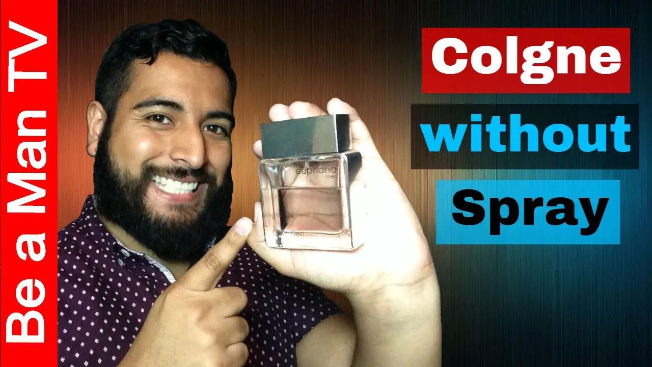 How To Spray Cologne Properly Grooming Wise