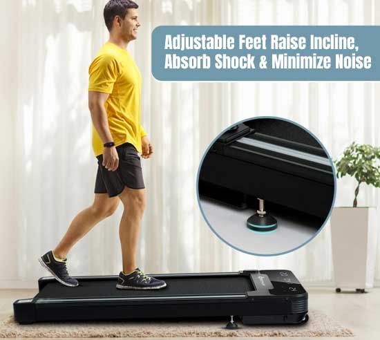 Desk Treadmill With Incline 3